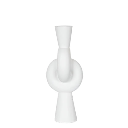 ΒΑΖΟ ΚΕΡΑΜΙΚΟ ΛΕΥΚΟ 15.5x15.5x39.5