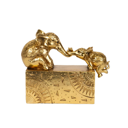 ΕΠΙΤΡΑΠΕΖΙΟ ΔΙΑΚΟΣΜΗΤΙΚΟ ΕΛΕΦΑΝΤΕΣ ΧΡΥΣΟΙ 23x7x18