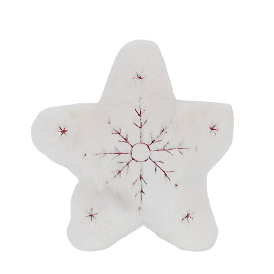 ΜΑΞΙΛΑΡΙ ΑΣΤΕΡΙ ΛΕΥΚΟ ΓΟΥΝΙΝΟ ΜΕ ΧΙΟΝΟΝΙΦΑΔΑ 34x4x34