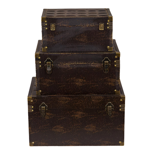 ΜΠΑΟΥΛΑ ΜΑΥΡΟ ΣΕΤ 3 ΤΜΧ S:40x24x20 M:48x29x25 L:56x34x30