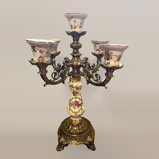 ΚΗΡΟΠΗΓΙΟ ΠΟΡΣΕΛΑΝΙΝΟ ΜΠΕΖ - ΧΡΥΣΟ 29x29x38