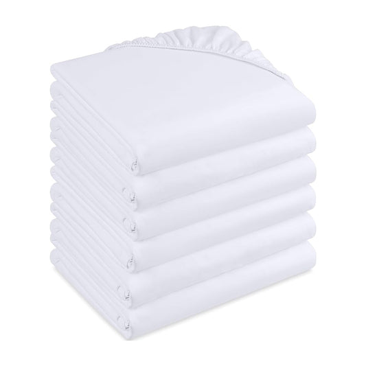 Σεντόνι Ξενοδοχείου με Λάστιχο 160x200+35εκ 80% Cotton 20% Polyester Percalle 144tc