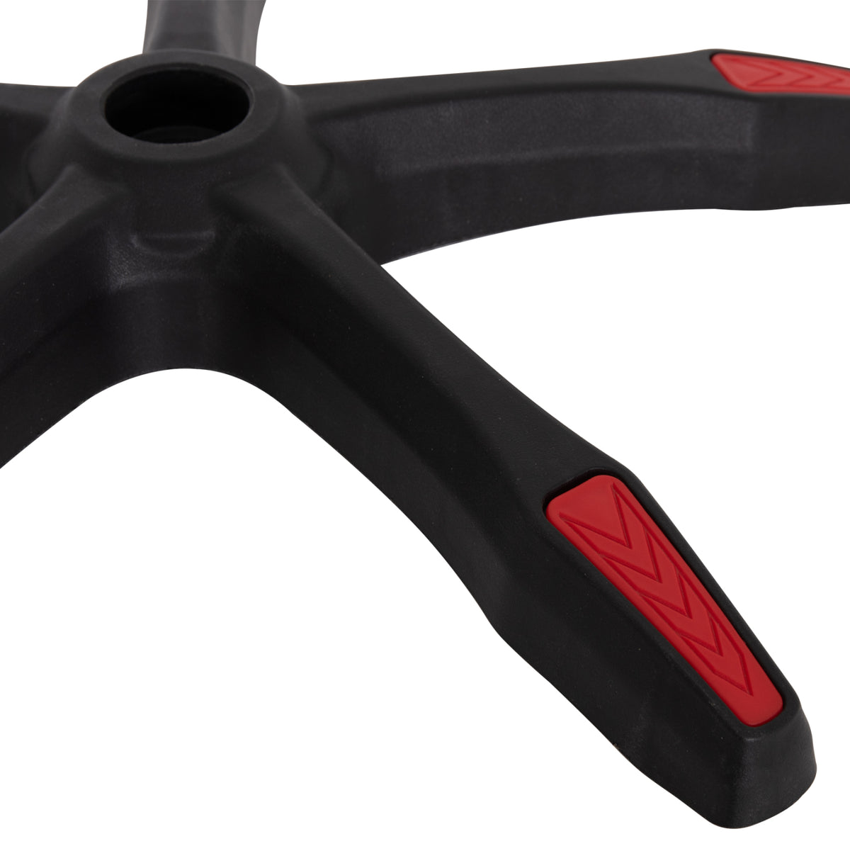 REPLACEMENT STAR BASE BLACK/RED NYLON 29cm RADIUS