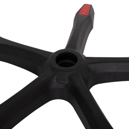 REPLACEMENT STAR BASE BLACK/RED NYLON 29cm RADIUS