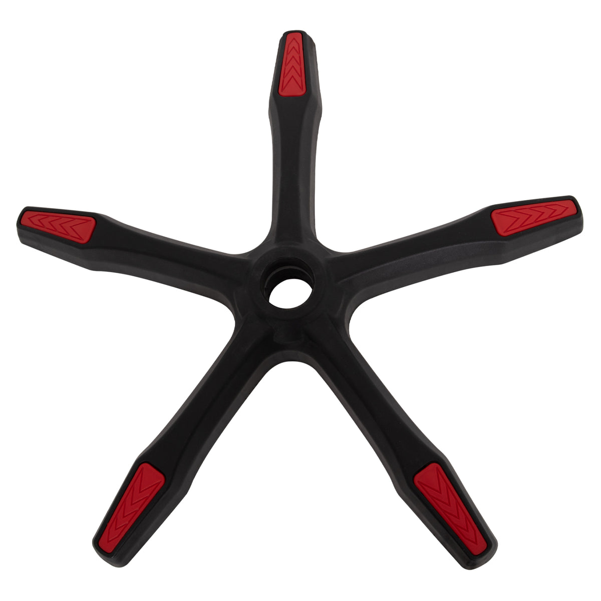 REPLACEMENT STAR BASE BLACK/RED NYLON 29cm RADIUS