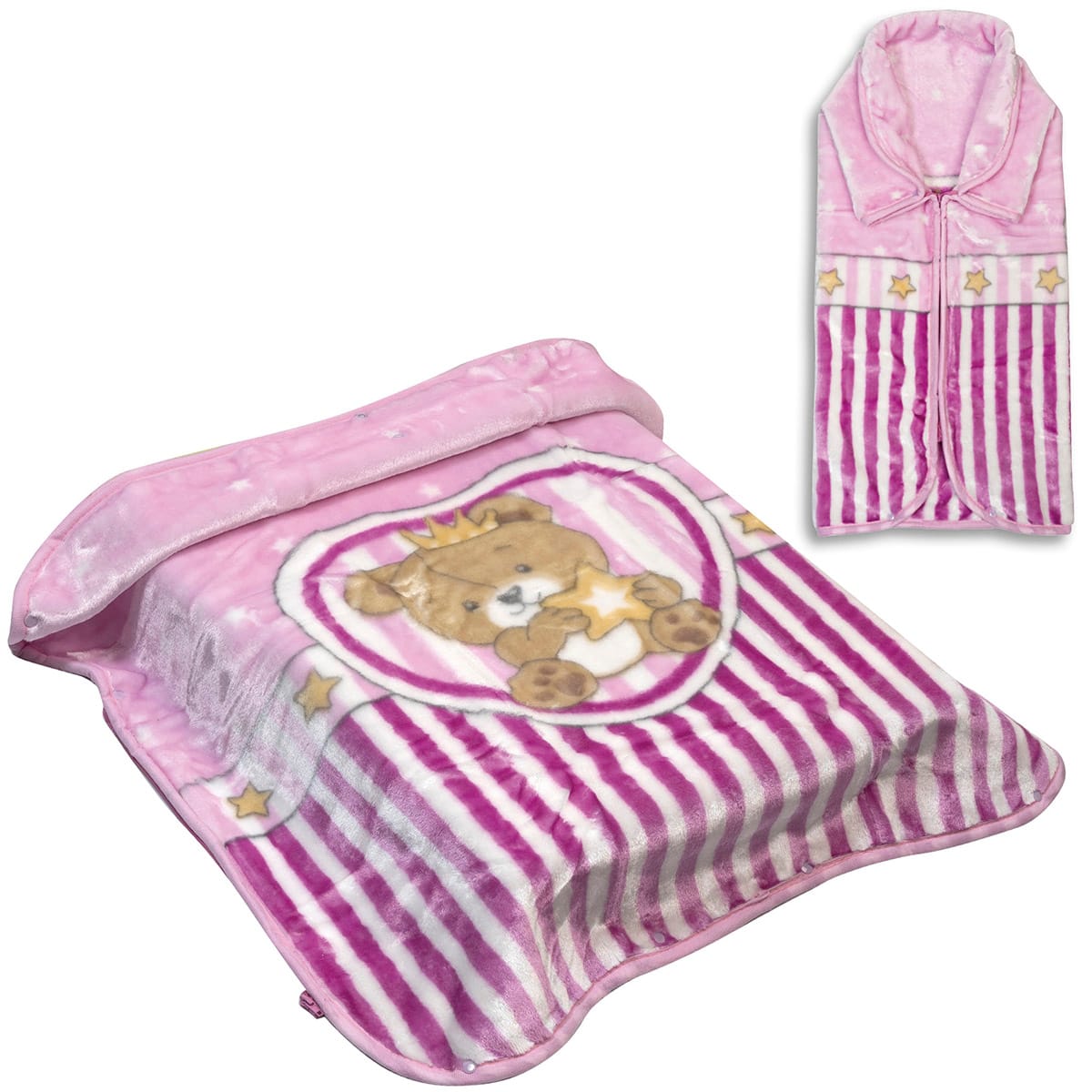 Κουβέρτα Βρεφική - Υπνόσακος Art 5253 80x90εκ Λιλά