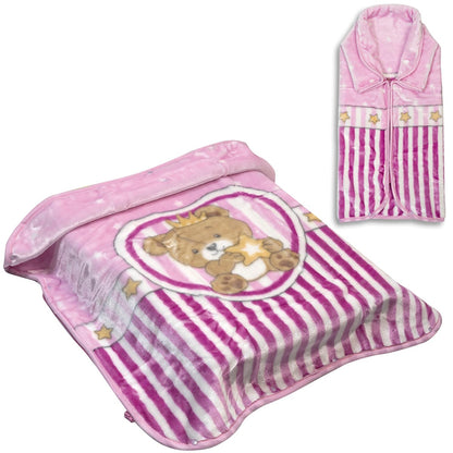 Κουβέρτα Βρεφική - Υπνόσακος Art 5253 80x90εκ Λιλά