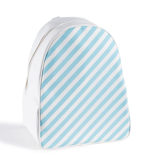 Backpack Διαγώνια Ρίγα Γαλάζιο 43x35x23