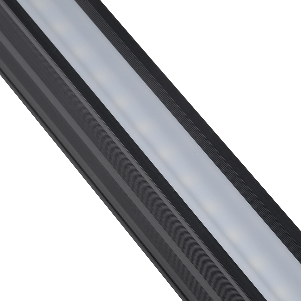 OFFICE 61023-P Γραμμικό Κρεμαστό Φωτιστικό Linear LED 18W 2230lm 120° AC 220-240V Μ120 x Π2 x Υ4 Ψυχρό Λευκό 6000K - Μαύρο