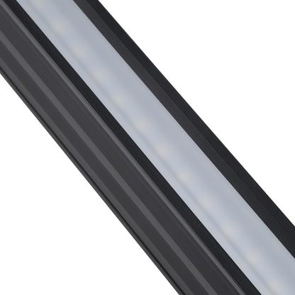 OFFICE 61023-P Γραμμικό Κρεμαστό Φωτιστικό Linear LED 18W 2230lm 120° AC 220-240V Μ120 x Π2 x Υ4 Ψυχρό Λευκό 6000K - Μαύρο