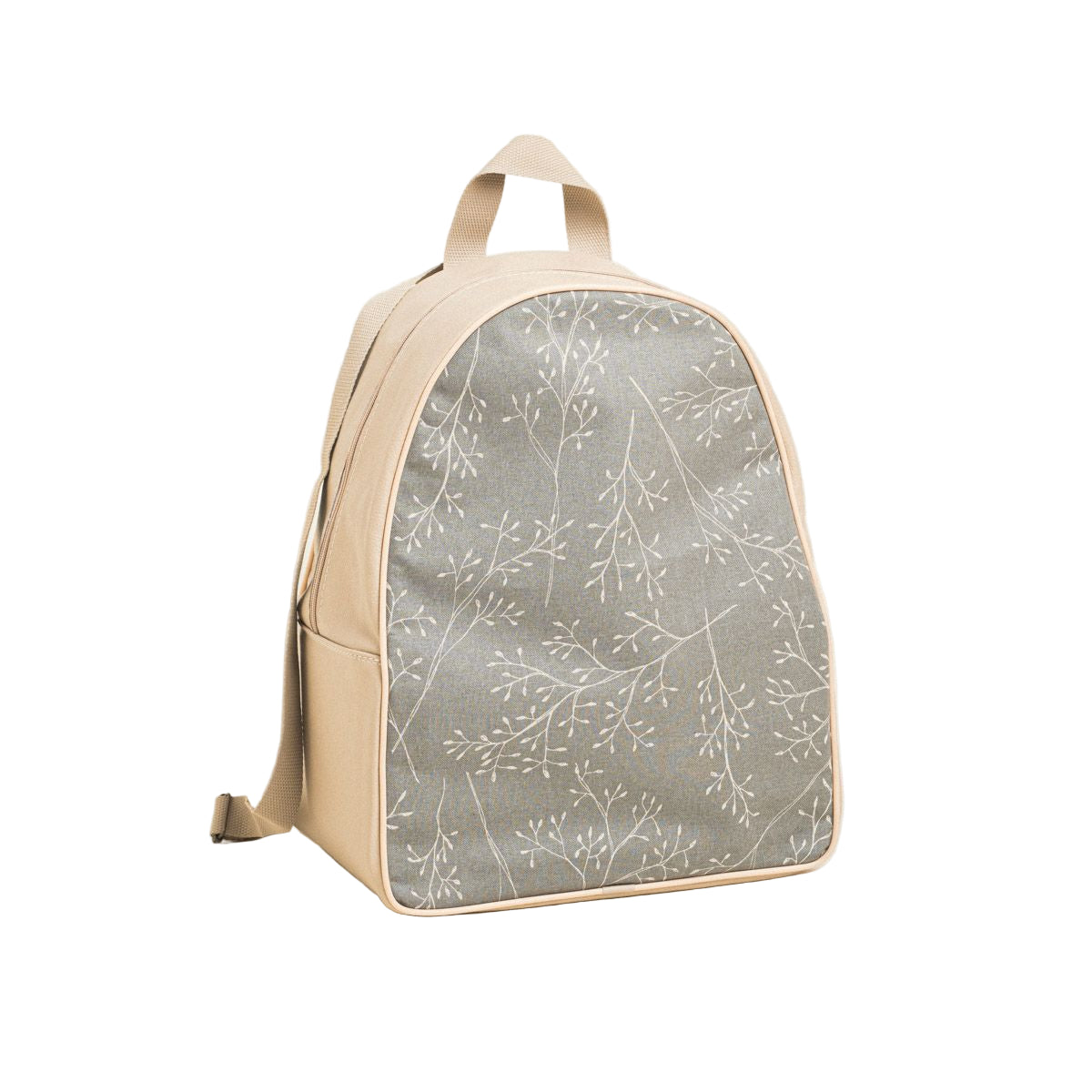 Backpack 43x35x23 Κλαδιά Λαδί Φόντο