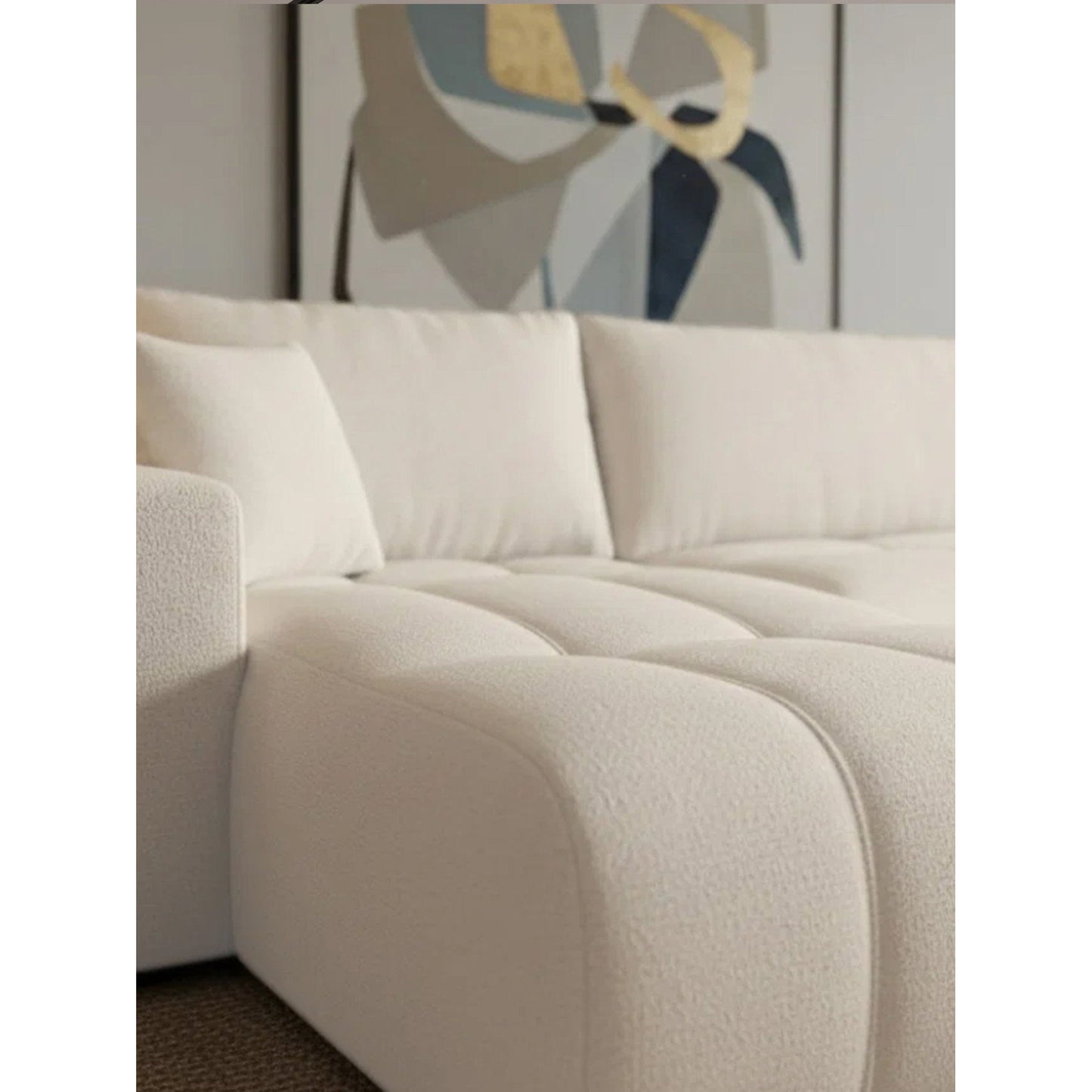 Corner Sofa Furyn U Cream 312x145x72