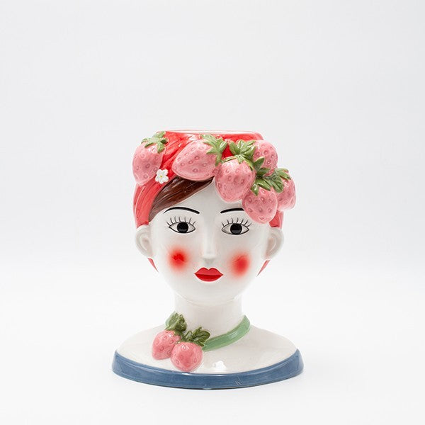 ΒΑΖΟ ΓΥΝΑΙΚΑ ΚΕΡΑΜΙΚΟ ΠΟΛΥΧΡΩΜΟ 16.3x13.2x20.3