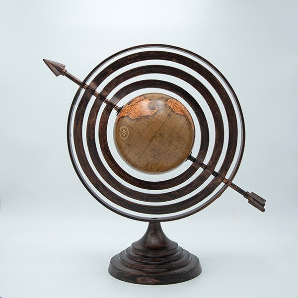 ΥΔΡΟΓΕΙΟΣ ΜΕΤΑΛΛΙΚΗ ΧΡΥΣΗ ΑΝΤΙΚΕ - ΜΑΥΡΗ - ΚΑΦΕ 46εκ