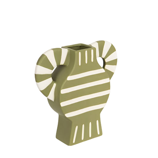 ΒΑΖΟ ΚΕΡΑΜΙΚΟ ΛΑΔΙ ΜΕ ΜΠΕΖ ΜΕ ΧΕΡΟΥΛΙΑ 32x8x31