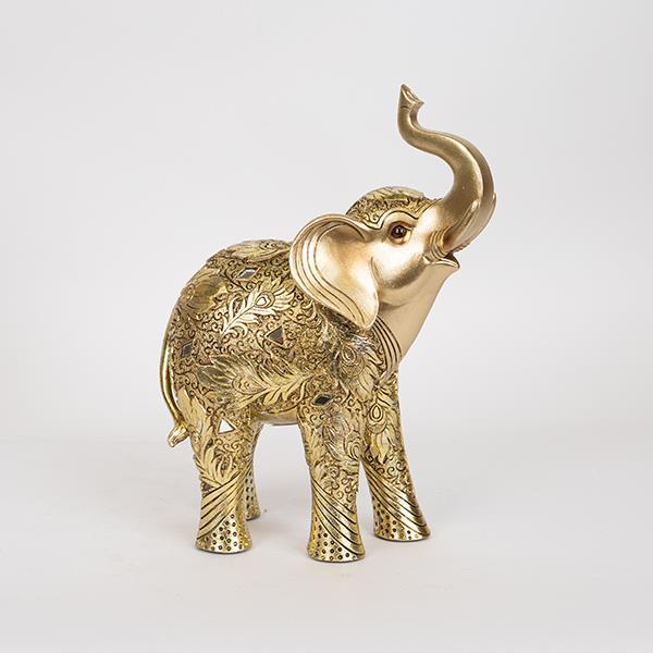 ΕΠΙΤΡΑΠΕΖΙΟ ΔΙΑΚΟΣΜΗΤΙΚΟ ΕΛΕΦΑΝΤΑΣ ΧΡΥΣΟΣ 22x11x30