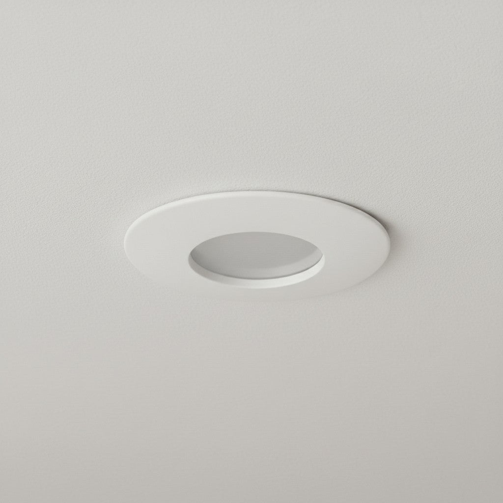 KAPA KLV-101-0039 Χωνευτό Φωτιστικό Downlight Σποτ Μπάνιου για Λάμπα MR16 με Ντουί GU10 AC 220-240V Αδιάβροχο IP65 - Λευκό Ματ - Μ8.5 x Π8.5 x Υ4.2 / Q7.5