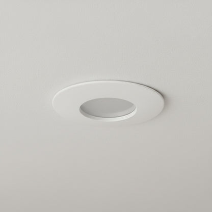 KAPA KLV-101-0039 Χωνευτό Φωτιστικό Downlight Σποτ Μπάνιου για Λάμπα MR16 με Ντουί GU10 AC 220-240V Αδιάβροχο IP65 - Λευκό Ματ - Μ8.5 x Π8.5 x Υ4.2 / Q7.5