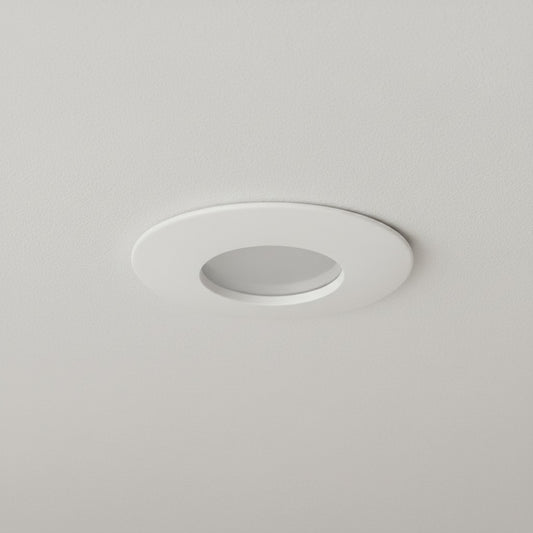 KAPA KLV-101-0039 Χωνευτό Φωτιστικό Downlight Σποτ Μπάνιου για Λάμπα MR16 με Ντουί GU10 AC 220-240V Αδιάβροχο IP65 - Λευκό Ματ - Μ8.5 x Π8.5 x Υ4.2 / Q7.5