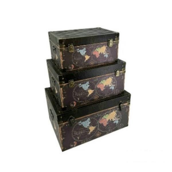 S/3 ΜΠΑΟΥΛΑ ΜΑΥΡΟ ΜΕ ΥΔΡΟΓΕΙΟΥΣ 56x34x31 48x29x25 40x24x20