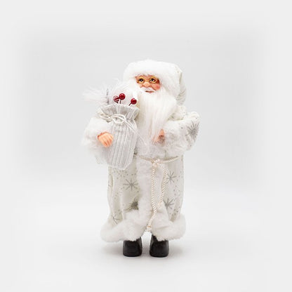 ΑΓΙΟΣ ΒΑΣΙΛΗΣ ΜΕ ΛΕΥΚΑ ΓΟΥΝΙΝΑ ΡΟΥΧΑ ΚΑΙ ΣΑΚΟ ΜΕ BERRY 21x11x44