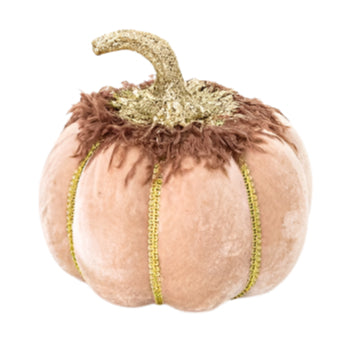 ΒΕΛΟΥΔΙΝΗ ΚΟΛΟΚΥΘΑ ΣΟΜΟΝ ΜΕ ΧΡΥΣΟ ΓΚΛΙΤΕΡ 20x20x16