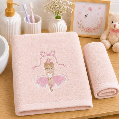 Παιδικές Πετσέτες (σετ 2 τεμ) Ballet Girl