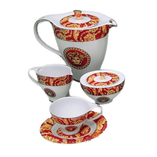 Σερβίτσιο Τσαγιού Πορσελάνης 15 Τεμ. Μπαρόκ