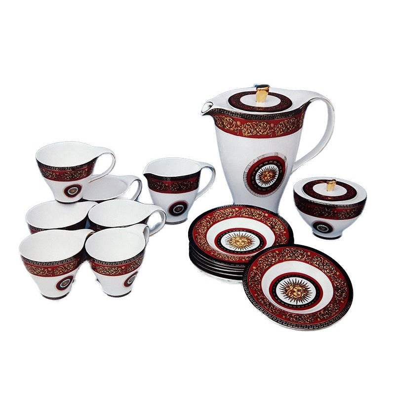 Σερβίτσιο Τσαγιού Πορσελάνης 15 Τεμ. Μπαρόκ