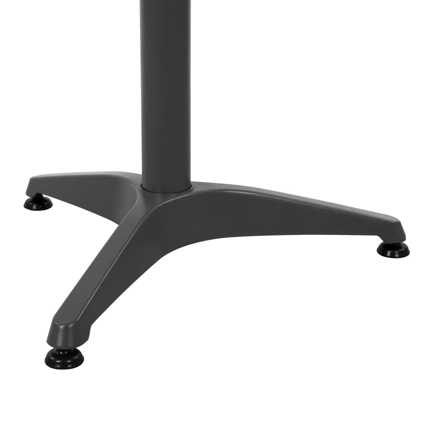 ALUMINUM BASE 3-LEGGED WITH CROSS 54x54x68