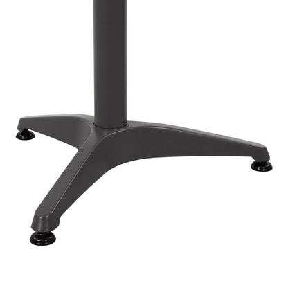 ALUMINUM BASE 3-LEGGED WITH CROSS 54x54x68