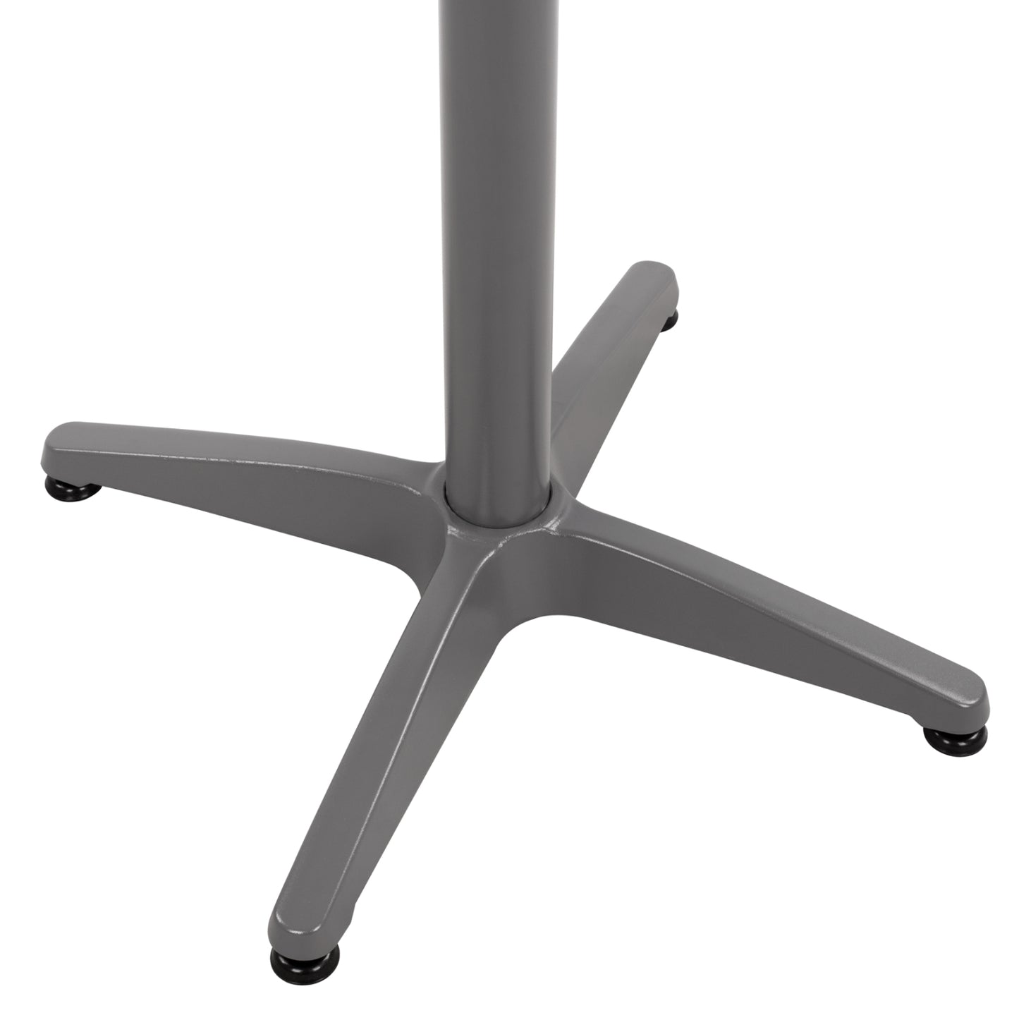 ALUMINIUM BASE 4-ARM WITH GREY CROSS 66x66x69