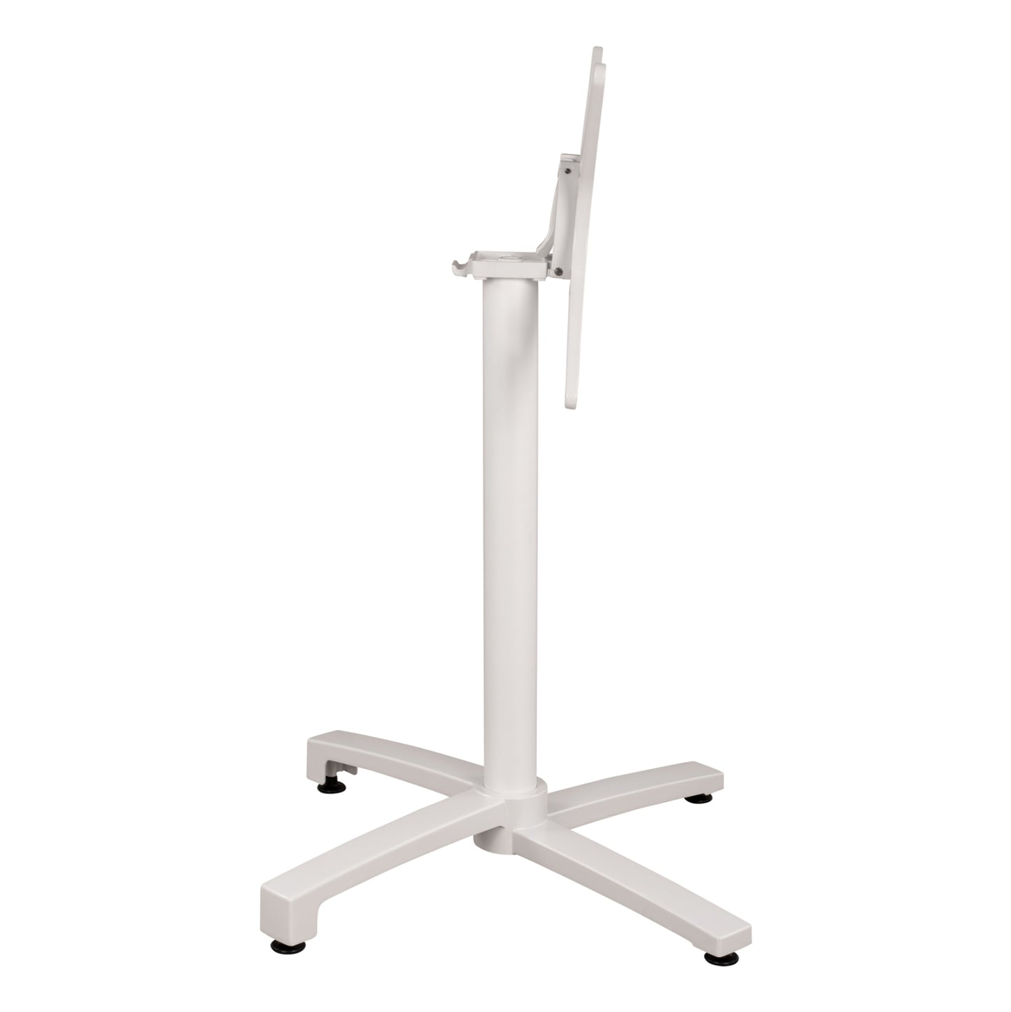 ALUMINUM BASE MATTE WHITE WITH SURFACE 69x69x73