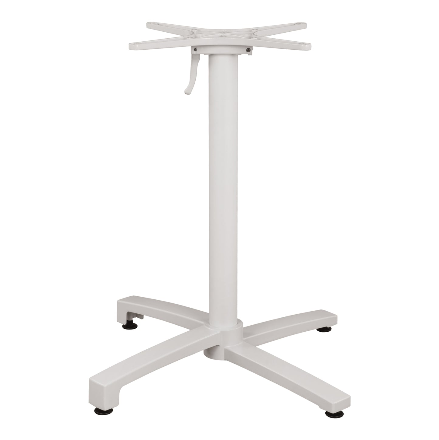 ALUMINUM BASE MATTE WHITE WITH SURFACE 69x69x73