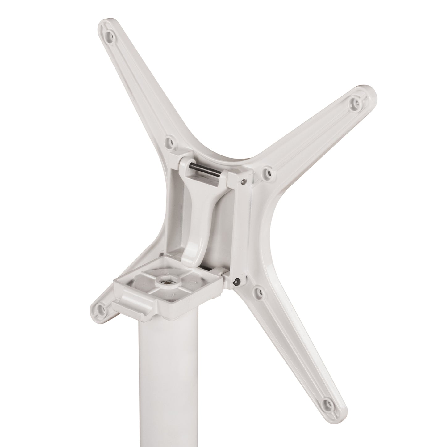 ALUMINUM BASE MATTE WHITE WITH SURFACE 69x69x73