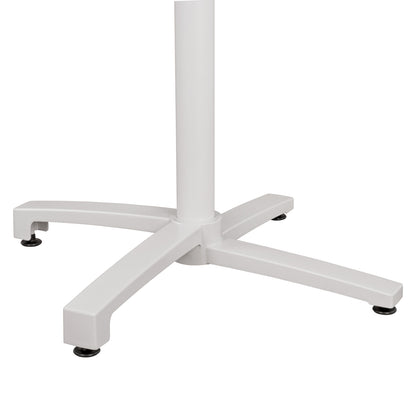 ALUMINUM BASE MATTE WHITE WITH SURFACE 69x69x73