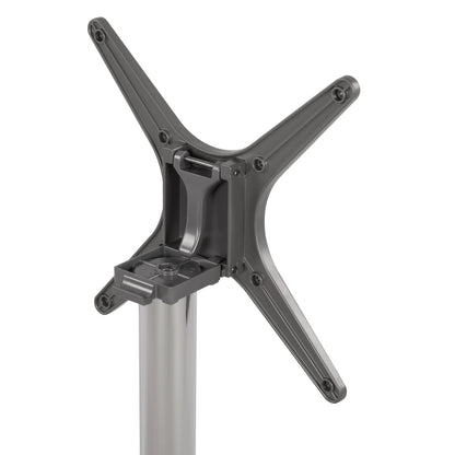 ALUMINIUM FOLDING CHROME BASE WITH CROSS 69x69x73