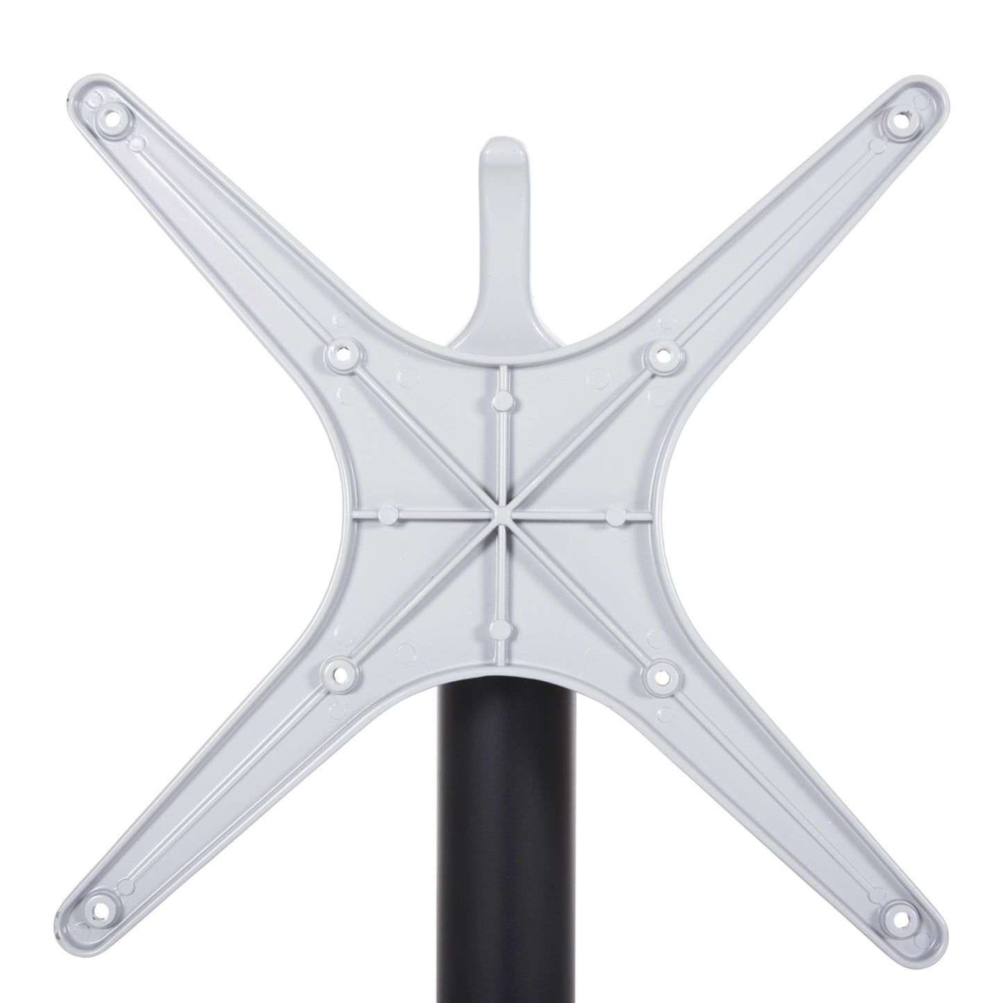 ALUMINUM FOLDING BASE BLACK MATT WITH CROSS 69x69x73