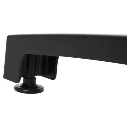 ALUMINUM FOLDING BASE BLACK MATT WITH CROSS 69x69x73