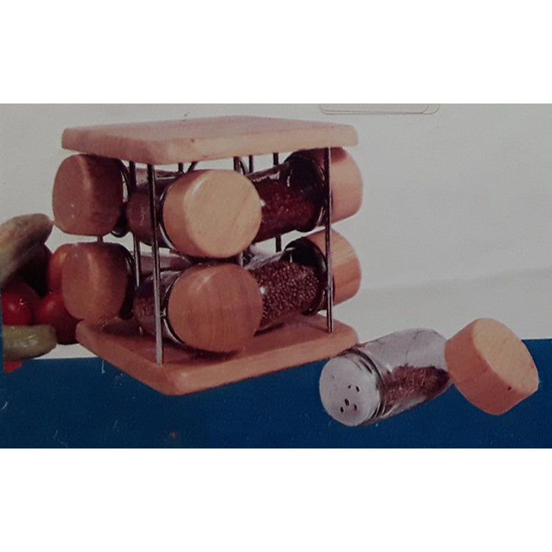 Σετ Βαζάκια Μπαχαρικών 6 Τεμαχίων