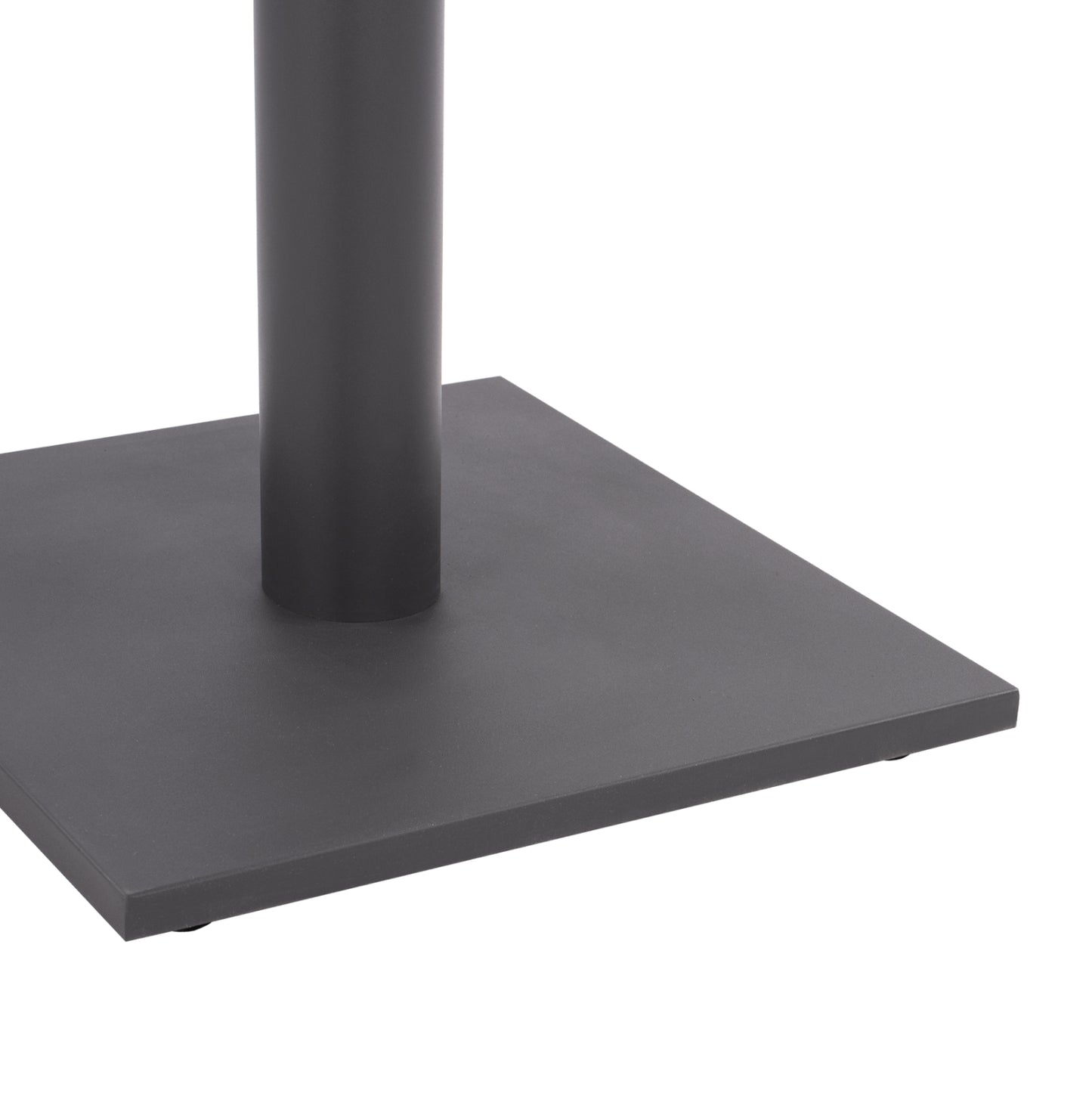 ΒΑΣΗ ΜΕΤΑΛΛΙΚΗ ΓΚΡΙ ΜΕ ΡΕΓΟΥΛΑΤΟΡΟΥΣ 40x40x72