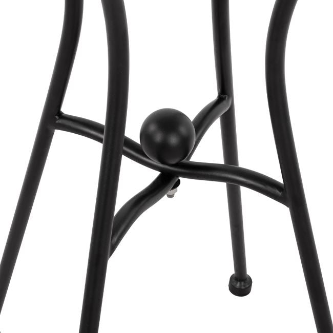 METAL BASE 4 LEGS IN BLACK COLOUR 50x50cm