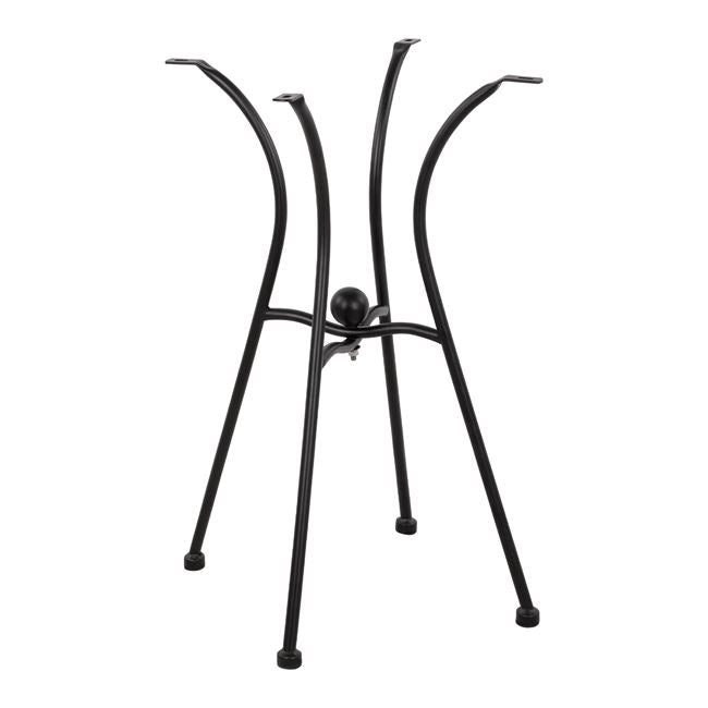 METAL BASE 4 LEGS IN BLACK COLOUR 50x50cm