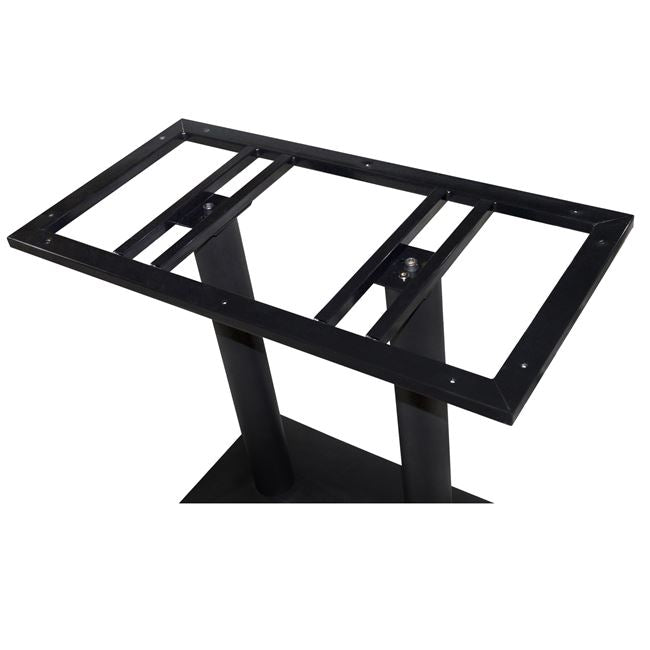 ΒΑΣΗ ΜΕΤΑΛΛΙΚΗ ΜΑΥΡΗ 70x38x72