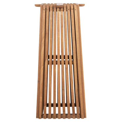 INDOOR BAR BASE MID-HEIGHT SQUARE FRANTZ MINDI WOOD NATURAL 40x40x90