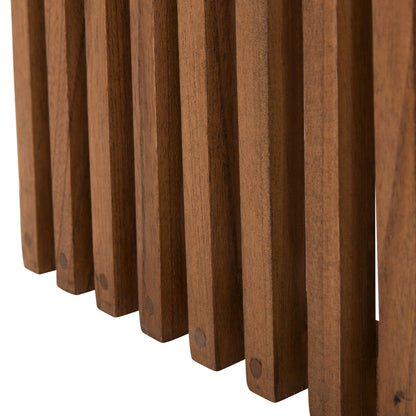 INDOOR TABLE BASE SQUARE FRANTZ MINDI WOOD IN NATURAL 45x45x73
