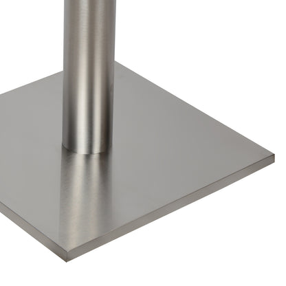 ΒΑΣΗ ΤΡΑΠΕΖΙΟΥ INOX ΜΕ ΡΕΓΟΥΛΑΤΟΡΟΥΣ 40x40x72
