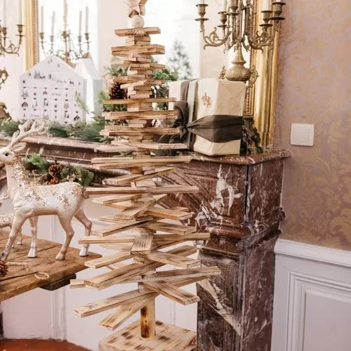 Ξύλινο Δέντρο 45x45x105