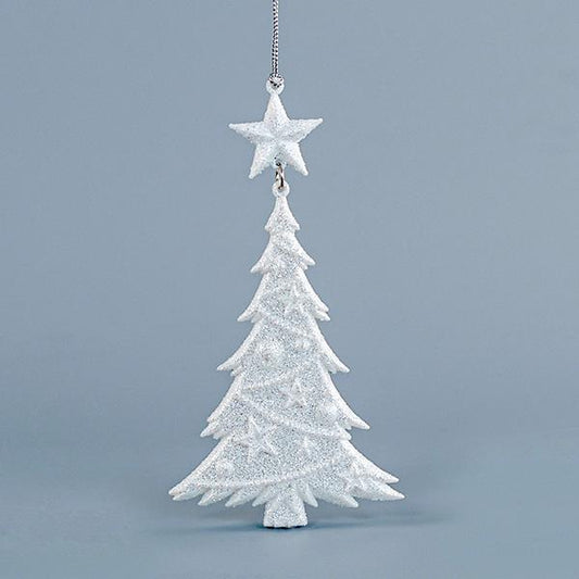 ΔΕΝΤΡΑΚΙ ΑΚΡΥΛΙΚΟ ΜΕ ΛΕΥΚΟ GLITTER 9x1x16