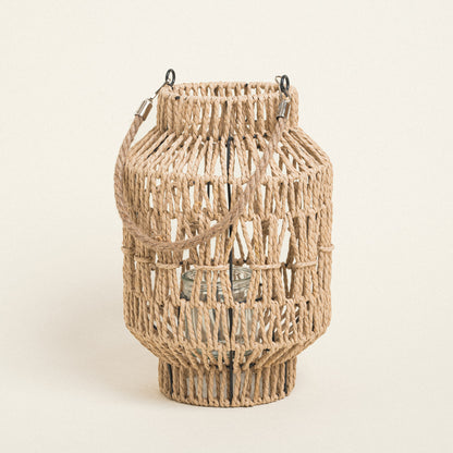 Φανάρι Χειροποίητο με Κορδόνι 19x19x31